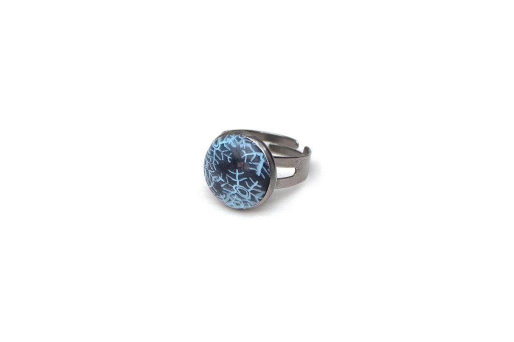 Collection Nature - Petite bague réglable ronde