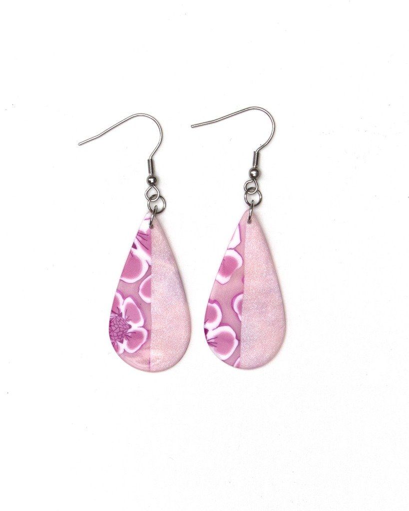 Boucles oreilles gouttes - Collection Nature