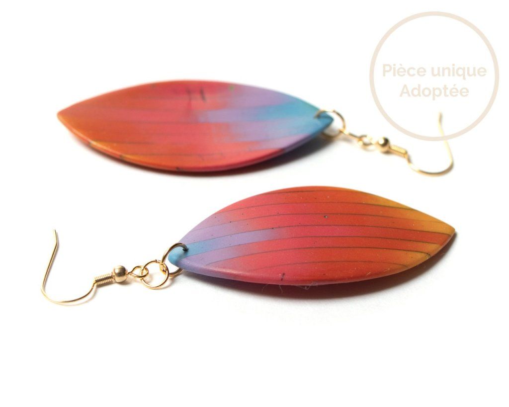Grandes boucles d'oreilles - Adoptées