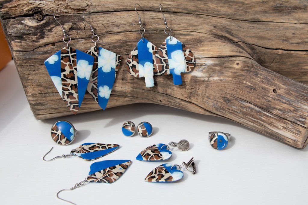 - Collection Nature - Léopard bleu - En exclusivité à Kayte et Leslie D'ici et d'ailleurs à Mouvaux
