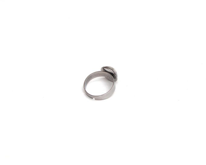 Bague réglable 10mm nacre verso